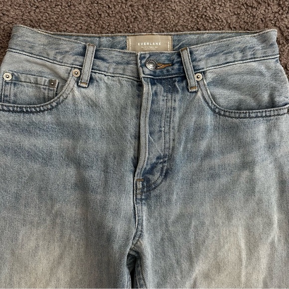 Everlane The 90s Cheeky Jean Organic Cotton Light Wash Womens 24 Regular - Picture 8 of 14